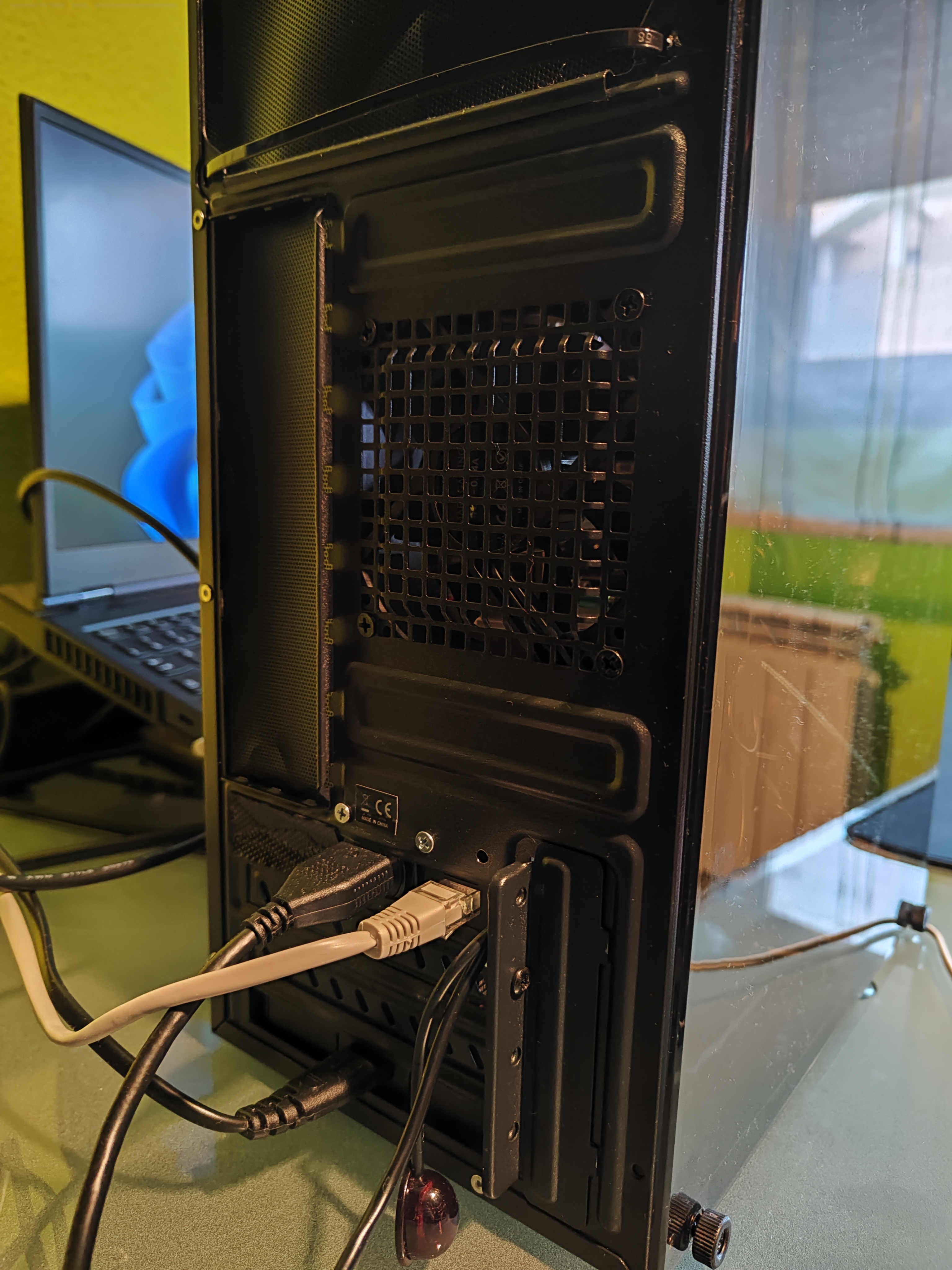 Back of the case