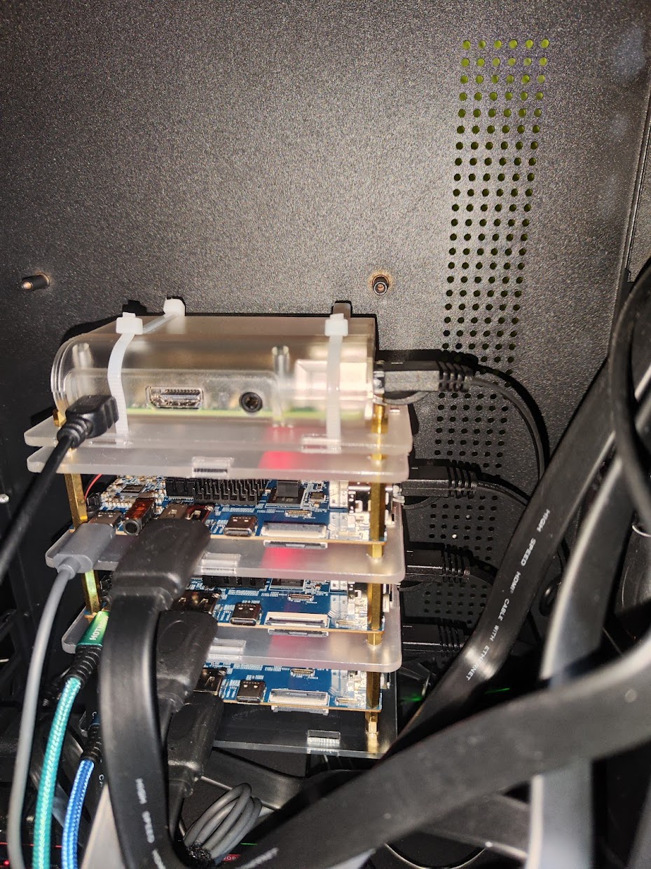 Cluster connected